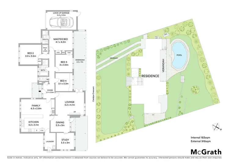 Floorplan of Homely house listing, 47 Catalpa Crescent, Turramurra NSW 2074