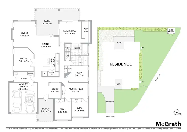 Floorplan of Homely house listing, 42 Wolfik Drive, Goodna QLD 4300