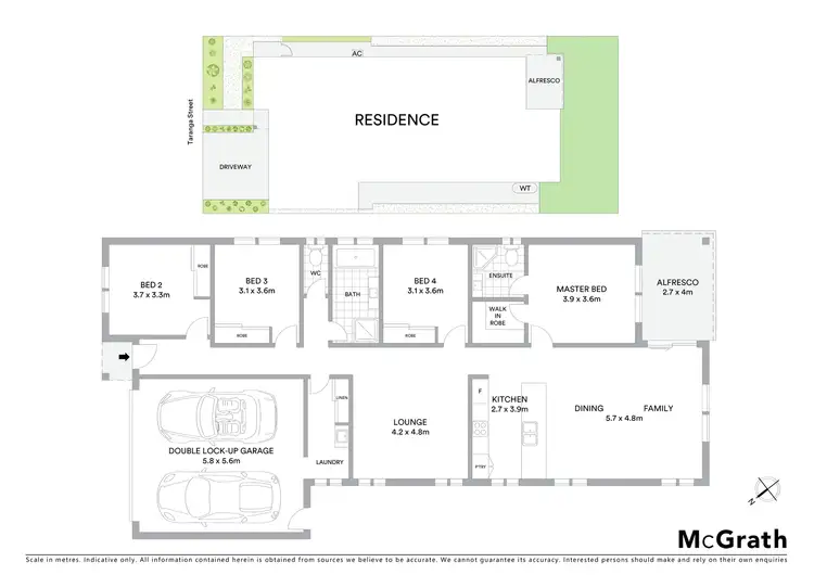 Floorplan of Homely house listing, 21 Taranga Street, Gledswood Hills NSW 2557