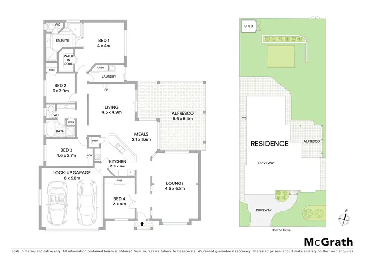 Floorplan of Homely house listing, 40 Horizon Drive, West Ballina NSW 2478