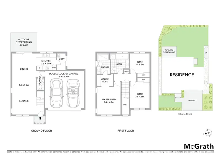 Floorplan of Homely house listing, 62 Minorca Circuit, Spring Farm NSW 2570
