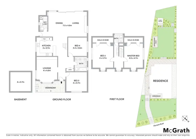 Floorplan of Homely house listing, 2 Olympia Road, Naremburn NSW 2065