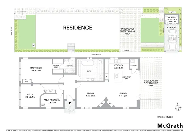 Floorplan of Homely house listing, 39 Bond Street, Mosman NSW 2088