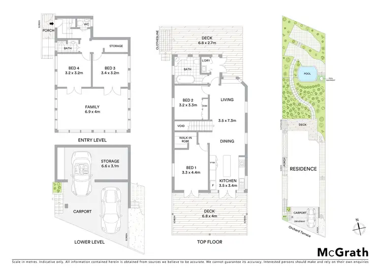 Floorplan of Homely house listing, 26 Orchard Terrace, St Lucia QLD 4067