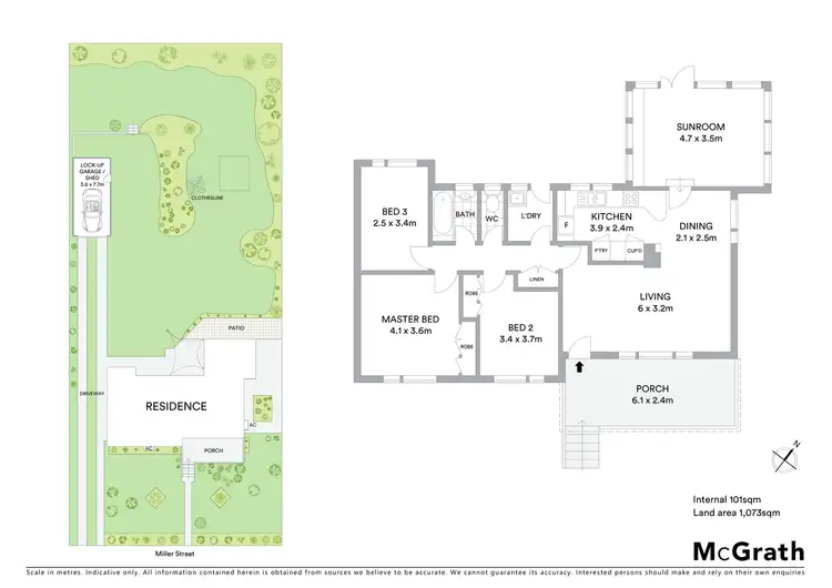 Floorplan of Homely house listing, 171 Miller Street, O'connor ACT 2602