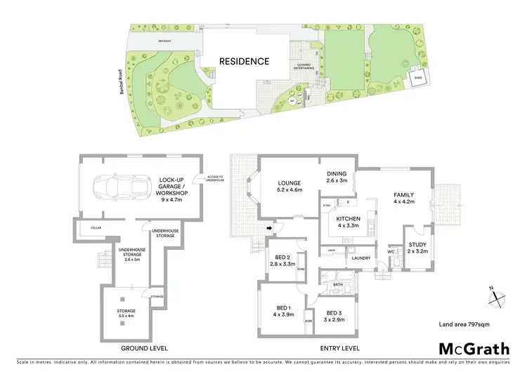 Floorplan of Homely house listing, 22 Banbal Road, Engadine NSW 2233