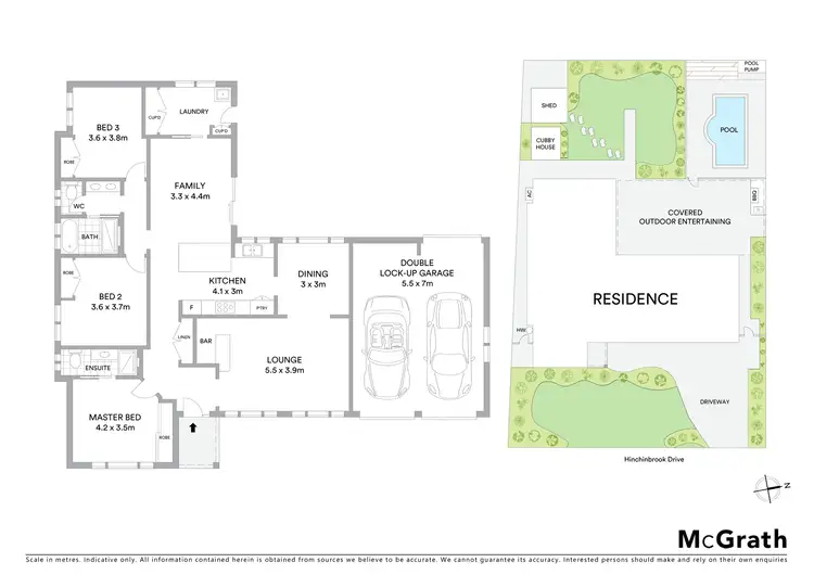 Floorplan of Homely house listing, 68 Hinchinbrook Drive, Hinchinbrook NSW 2168