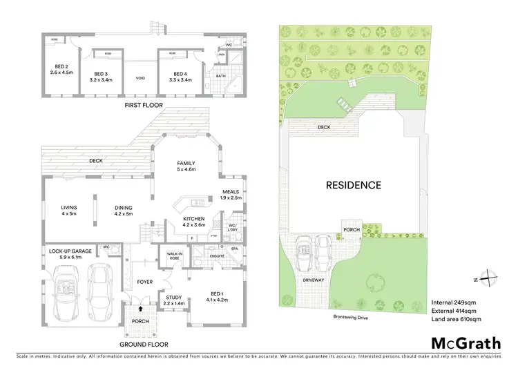 Floorplan of Homely house listing, 11 Bronzewing Drive, Erina NSW 2250