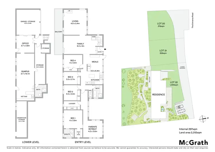 Floorplan of Homely house listing, 422 The Entrance Road, Erina Heights NSW 2260