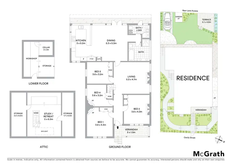 Floorplan of Homely house listing, 97 Cecily Street, Lilyfield NSW 2040