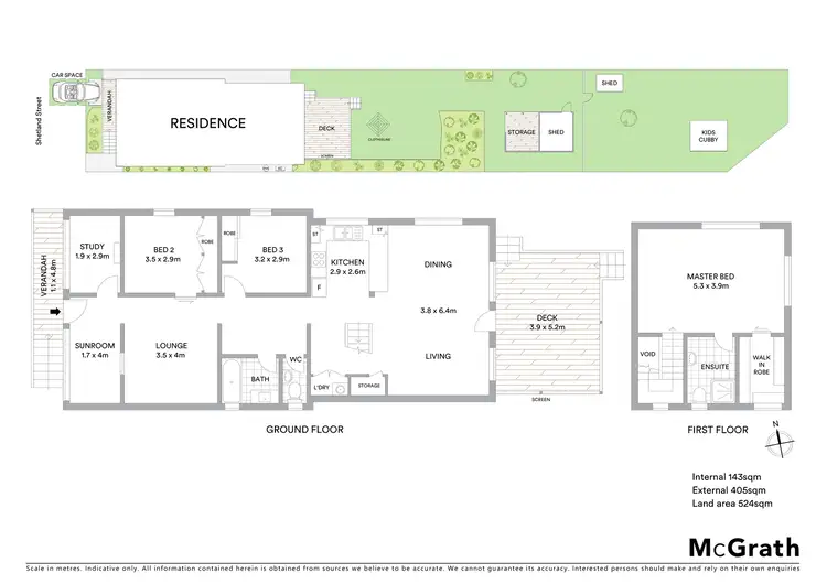 Floorplan of Homely house listing, 23 Shetland Street, Morningside QLD 4170