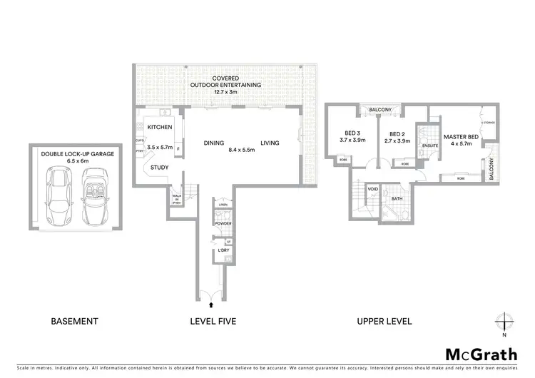 Floorplan of Homely apartment listing, 36/18 Centennial Avenue, Chatswood NSW 2067