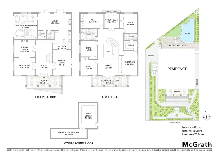 Floorplan of Homely house listing, 26A Alexandra Street, Hunters Hill NSW 2110