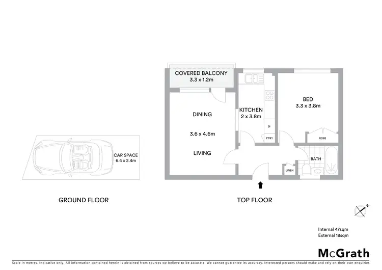 Floorplan of Homely apartment listing, 2/25 Foucart Street, Rozelle NSW 2039