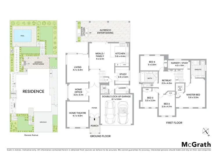 Floorplan of Homely house listing, 39 Hanover Avenue, North Epping NSW 2121