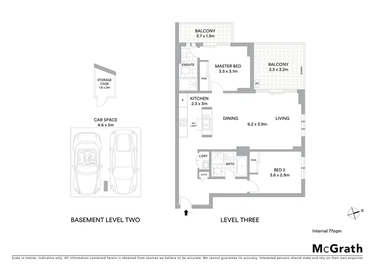 Floorplan of Homely apartment listing, 33/118 Adderton Road, Carlingford NSW 2118