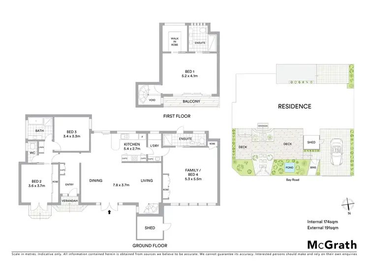 Floorplan of Homely townhouse listing, 1/200 Bay Road, Sandringham VIC 3191