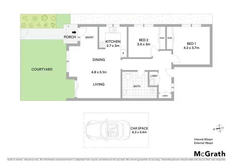 Floorplan of Homely villa listing, 1/110 Avoca Drive, Kincumber NSW 2251