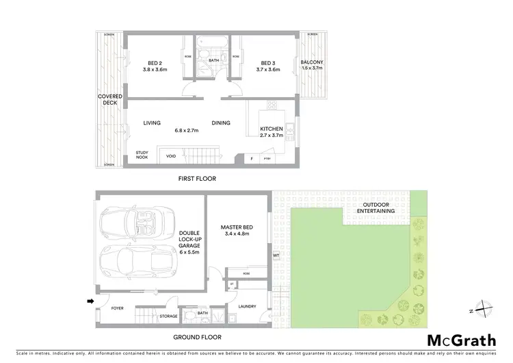 Floorplan of Homely unit listing, 17/11 Aintree Close, Charlestown NSW 2290