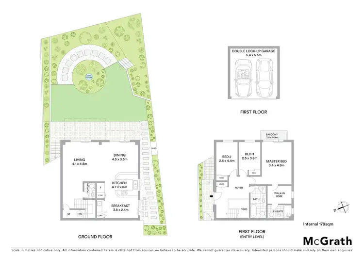 Floorplan of Homely townhouse listing, 4/5 Pitt Street, Randwick NSW 2031