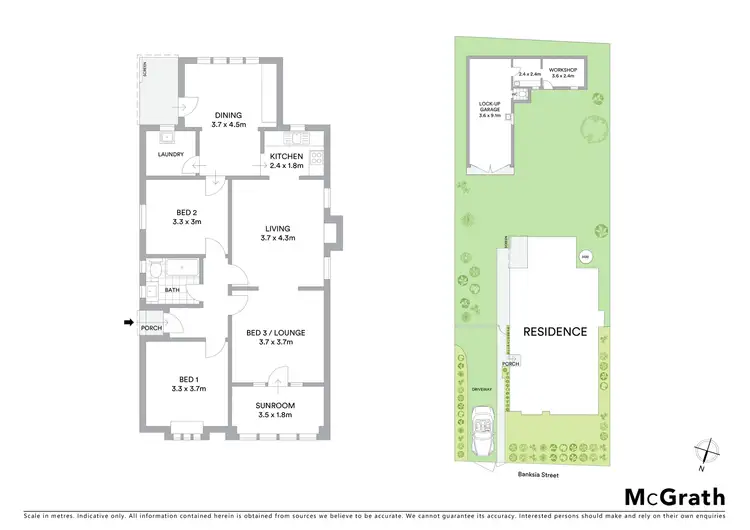 Floorplan of Homely house listing, 57 Banksia Street, Botany NSW 2019