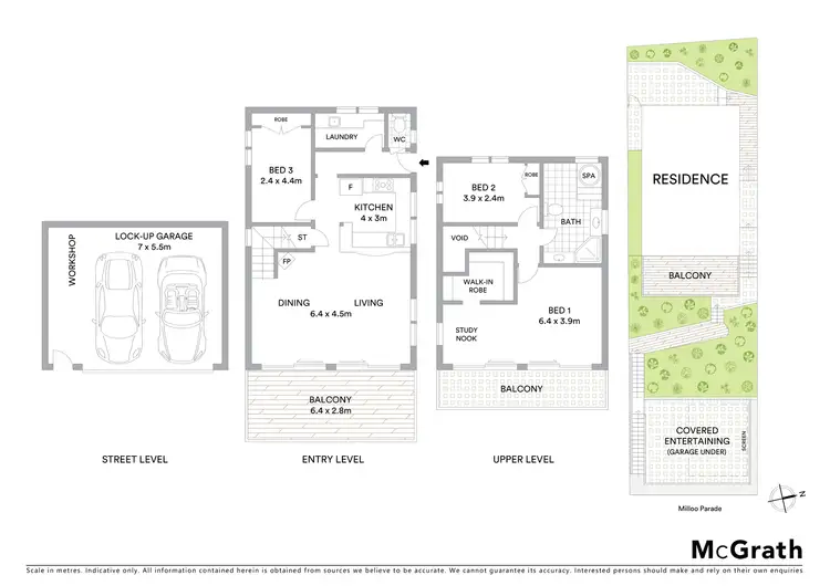 Floorplan of Homely house listing, 11 Milloo Parade, Cheero Point NSW 2083