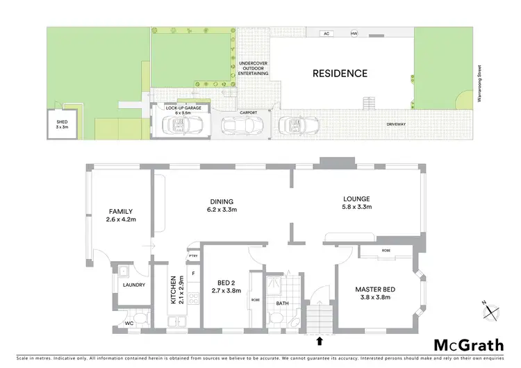 Floorplan of Homely house listing, 10 Warraroong Street, Beverly Hills NSW 2209