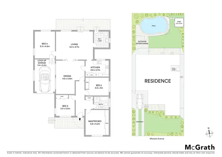 Floorplan of Homely house listing, 13 Miowera Avenue, Carss Park NSW 2221