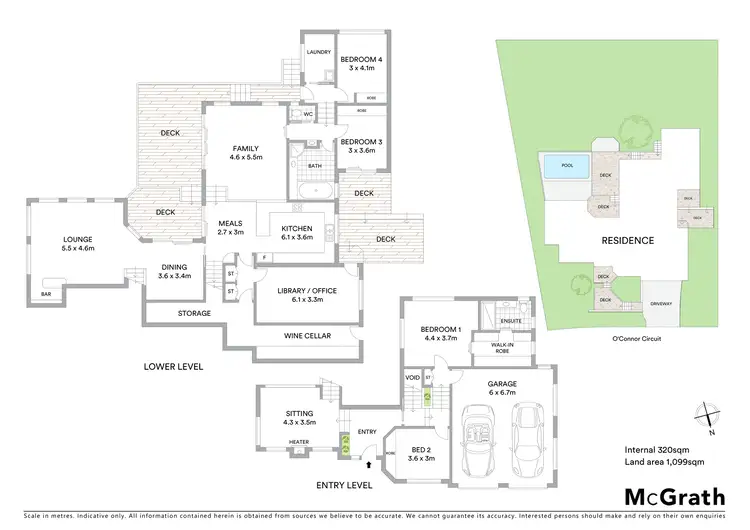 Floorplan of Homely house listing, 55 O'Connor Circuit, Calwell ACT 2905