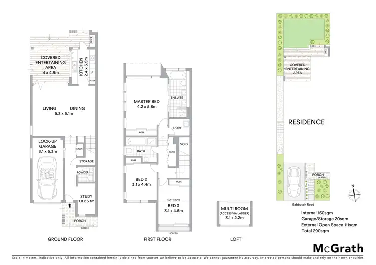 Floorplan of Homely house listing, 6 Gubbuteh Road, Little Bay NSW 2036