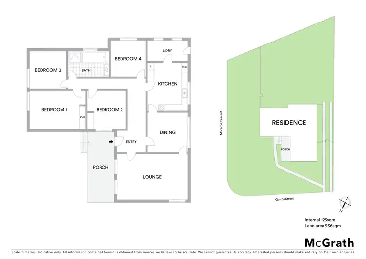 Floorplan of Homely house listing, 11 Quiros Street, Red Hill ACT 2603