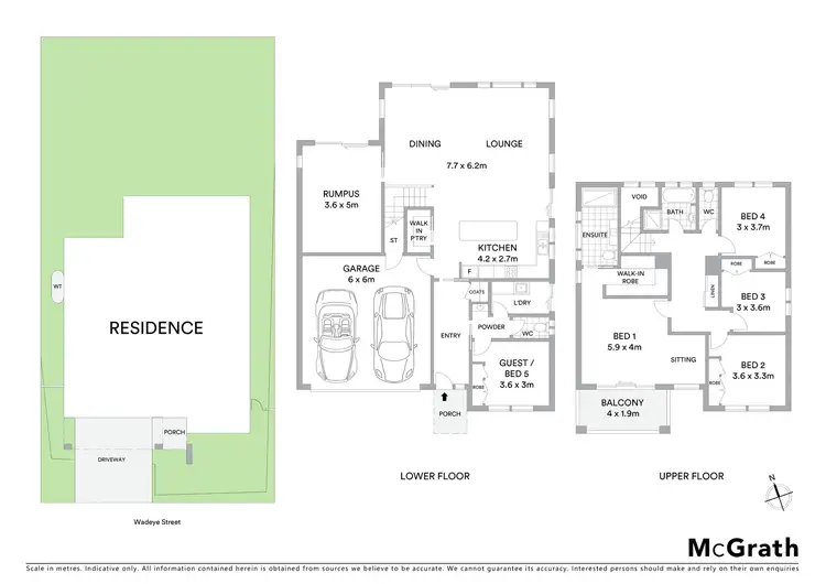 Floorplan of Homely house listing, 7 Wadeye Street, Crace ACT 2911