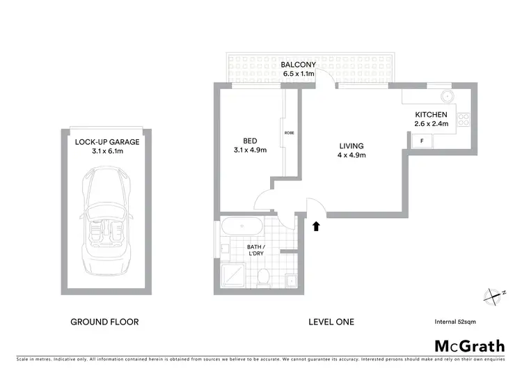 Floorplan of Homely apartment listing, 11/3 Curtis Street, Caringbah NSW 2229