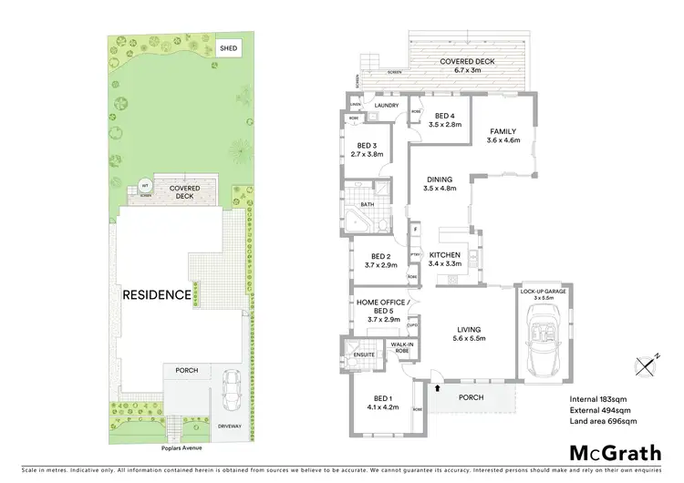 Floorplan of Homely house listing, 26 Poplars Avenue, Bateau Bay NSW 2261
