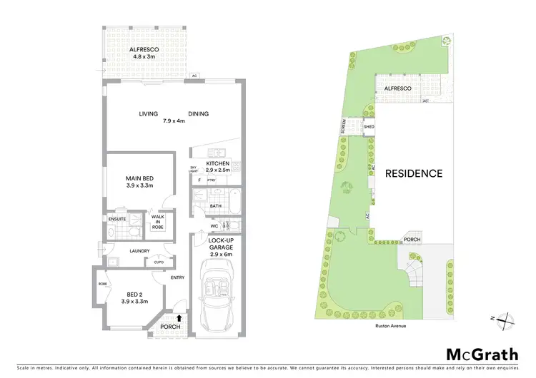 Floorplan of Homely villa listing, 1/25 Ruston Avenue, Valentine NSW 2280