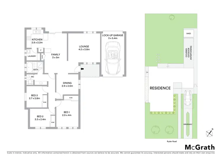 Floorplan of Homely house listing, 16 Ryder Road, Greenfield Park NSW 2176