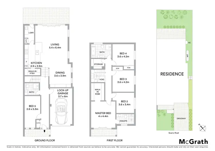 Floorplan of Homely house listing, 223 Quarry Road, Ryde NSW 2112