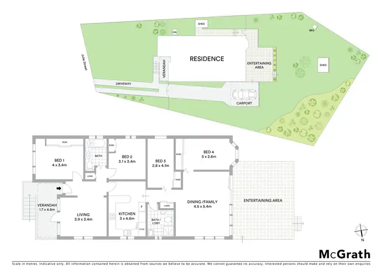 Floorplan of Homely house listing, 6 Julie Street, Marsfield NSW 2122