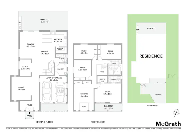 Floorplan of Homely house listing, 28 Gum Nut Close, Kellyville NSW 2155