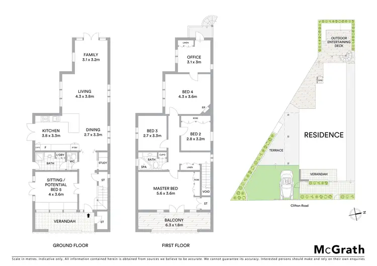 Floorplan of Homely house listing, 48 Clifton Road, Clovelly NSW 2031