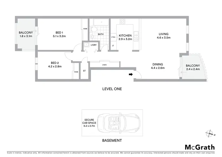 Floorplan of Homely apartment listing, 21/58 Belmont Street, Alexandria NSW 2015