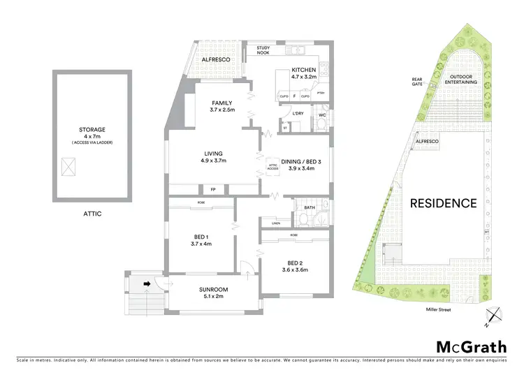Floorplan of Homely house listing, 495 Miller Street, Cammeray NSW 2062