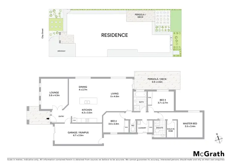 Floorplan of Homely house listing, 8 Clay Street, Bonner ACT 2914