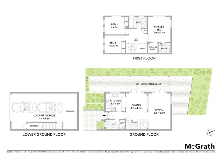 Floorplan of Homely townhouse listing, 6/1626 Pittwater Road, Mona Vale NSW 2103