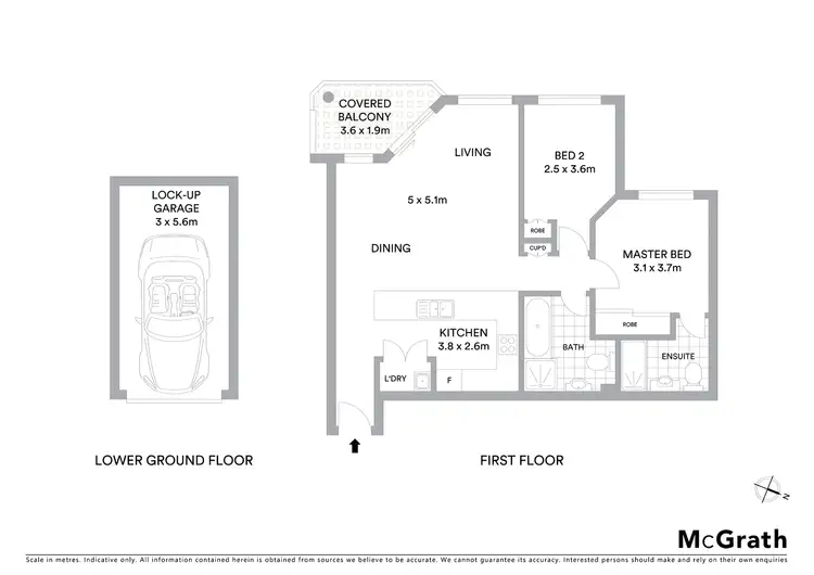 Floorplan of Homely apartment listing, 10/2 Francis Street, Dee Why NSW 2099