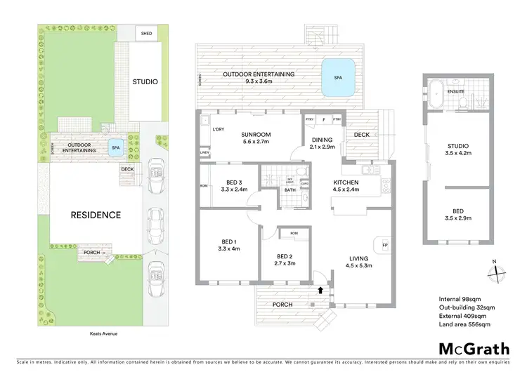 Floorplan of Homely house listing, 36 Keats Avenue, Bateau Bay NSW 2261