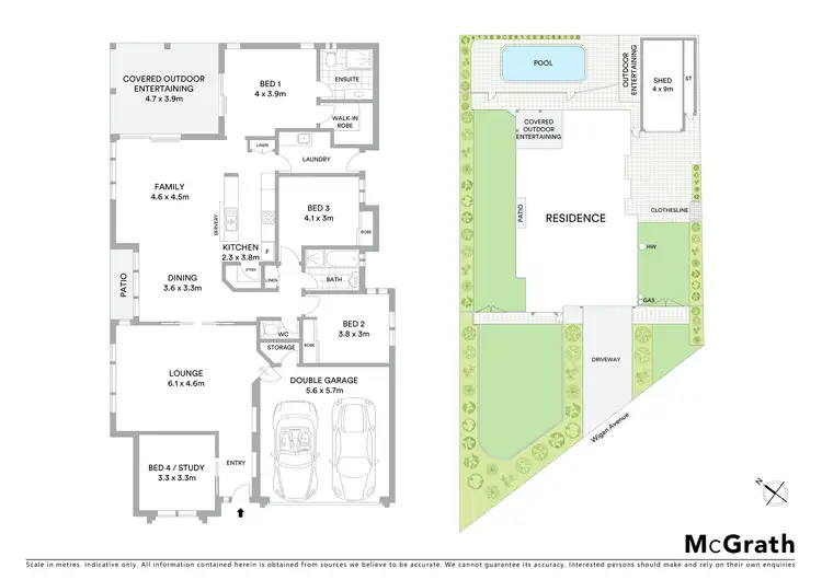 Floorplan of Homely house listing, 3 Wigan Avenue, Highfields QLD 4352