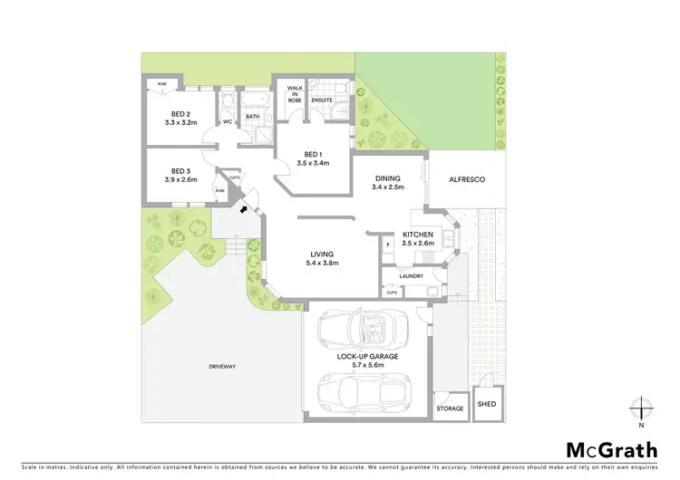 Floorplan of Homely unit listing, 4/26 Burnett Street, Mitcham VIC 3132