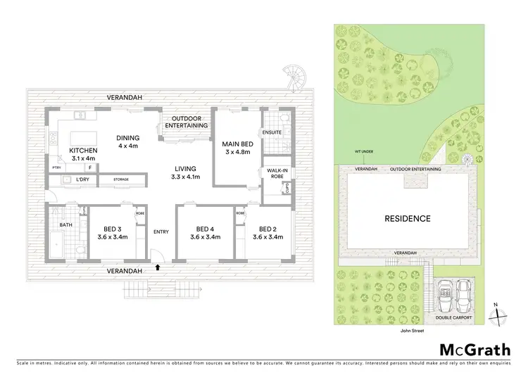 Floorplan of Homely house listing, 23 John Street, Tingira Heights NSW 2290