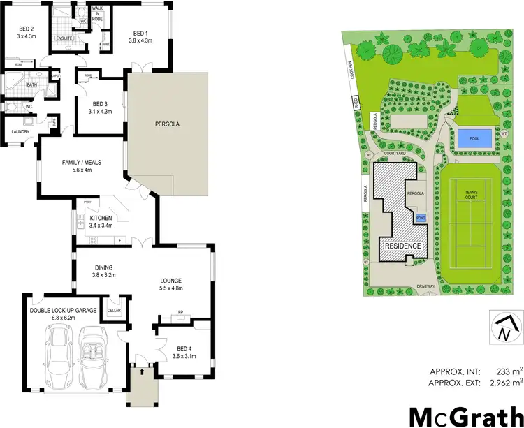Floorplan of Homely house listing, 6 Jumping Creek Road, Wonga Park VIC 3115